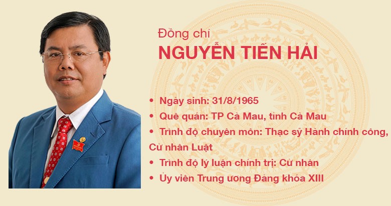 Đồng chí Nguyễn Tiến Hải