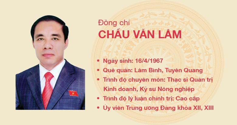 Đồng chí Chẩu Văn Lâm