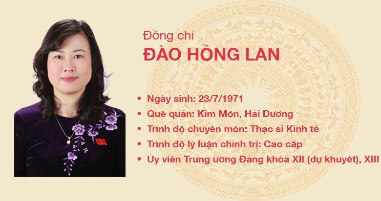 Đồng chí Đào Hồng Lan