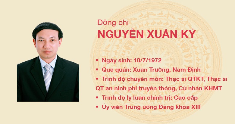 Đồng chí Nguyễn Xuân Ký