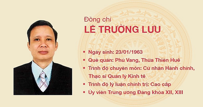 Đồng chí Lê Trường Lưu