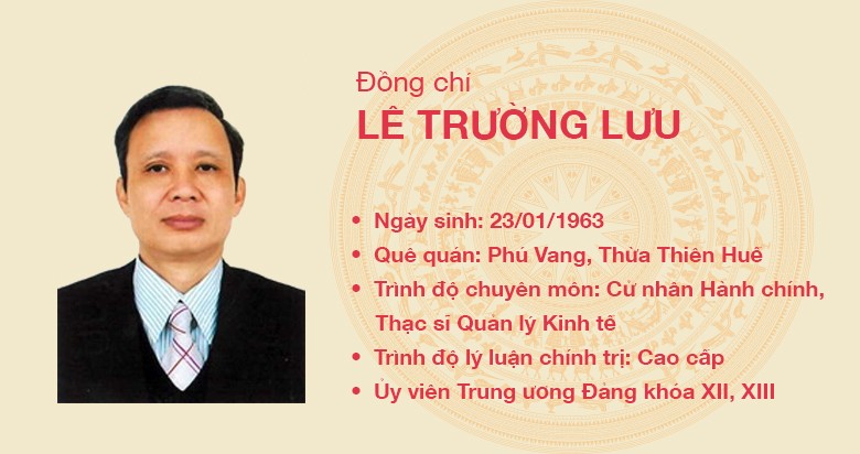 Đồng chí Lê Trường Lưu