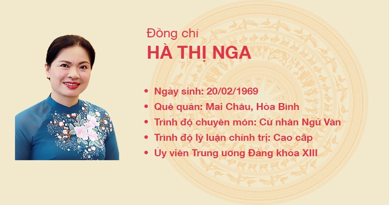 Đồng chí Hà Thị Nga