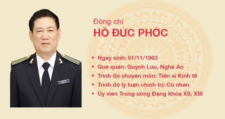 Đồng chí Hồ Đức Phớc