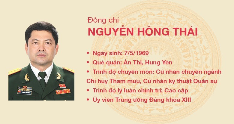 Đồng chí Nguyễn Hồng Thái