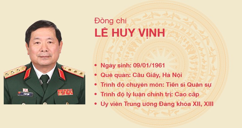 Đồng chí Lê Huy Vịnh