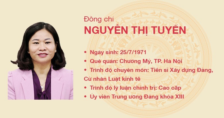 Đồng chí Nguyễn Thị Tuyến