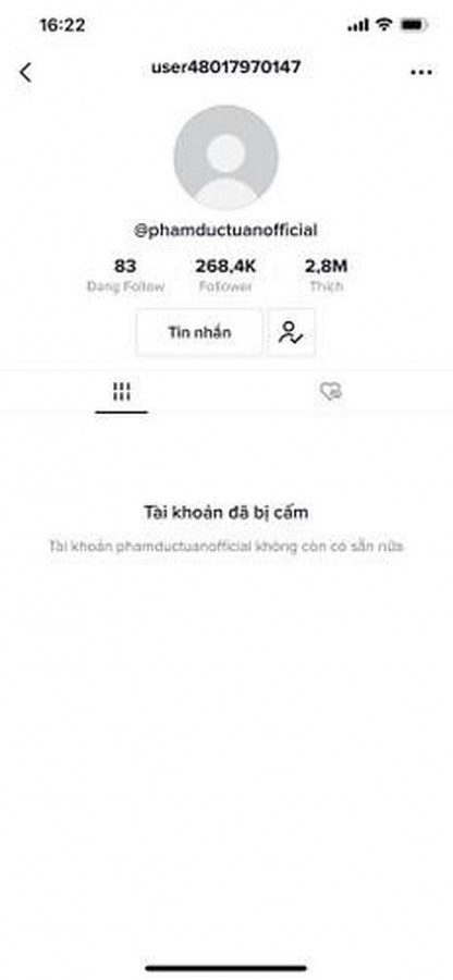 Nờ Ô Nô nói gì khi tài khoản TikTok liên tục bị 'phong sát'?