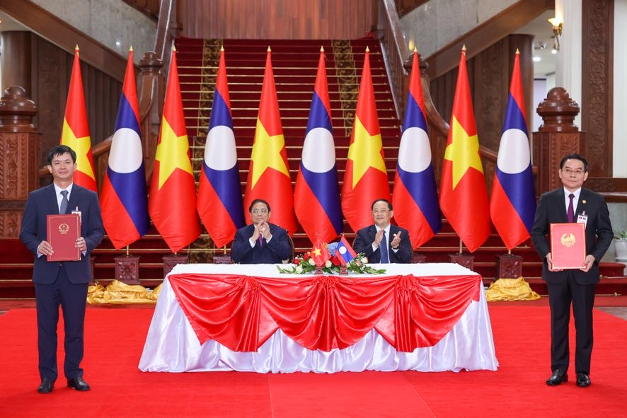 Dành ưu tiên cao nhất cho việc củng cố, vun đắp qua hệ Việt Nam-Lào - Ảnh 7.