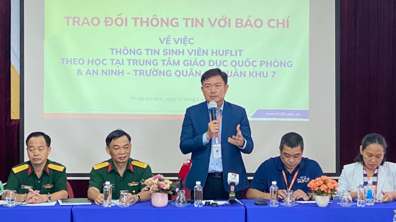 Họp báo thông tin vụ nữ sinh viên bị hiếp dâm đang lan truyền trên mạng xã hội