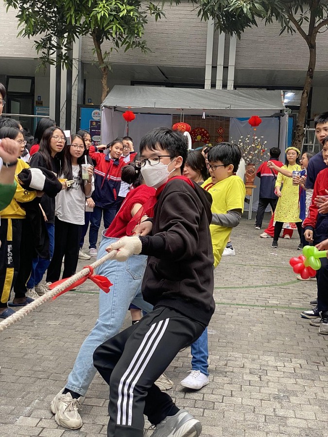 Hà Nội: Tưng bừng Hội trại Xuân Quý Mão 2023 tại Trường THCS Mai Dịch