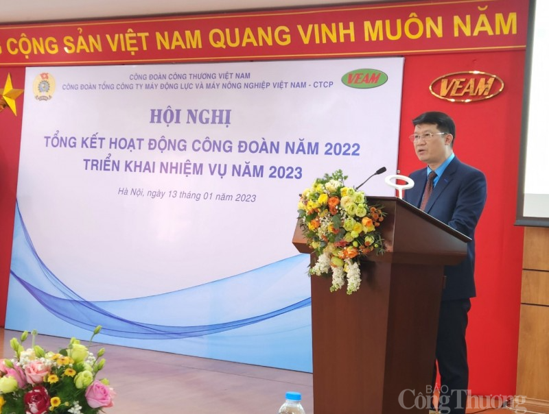 Công đoàn VEAM: Hội nghị tổng kết năm 2022, triển khai kế hoạch năm 2023