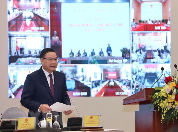 Thu tuong du Hoi nghi trien khai nhiem vu lao dong, nguoi co cong hinh anh 6