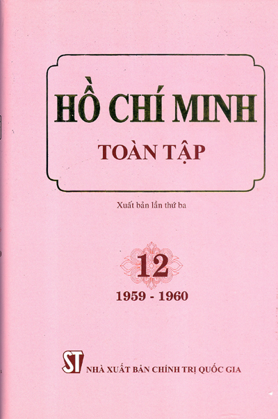 HỒ CHÍ MINH TOÀN TẬP - TẬP 12