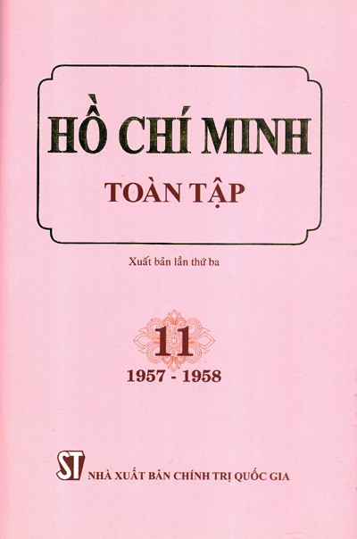 HỒ CHÍ MINH TOÀN TẬP - TẬP 11