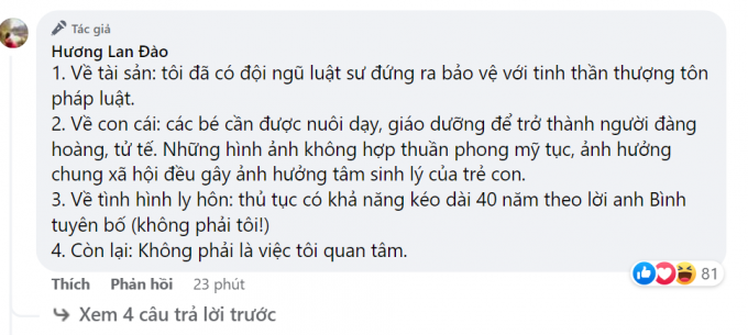 Shark Bình và vợ cũ Đào Lan Hương đấu chiến trên mạng xã hội lúc nửa đêm và cái kết