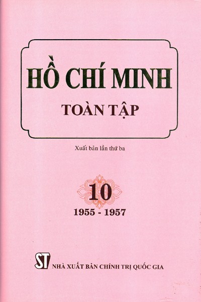 HỒ CHÍ MINH TOÀN TẬP - TẬP 10