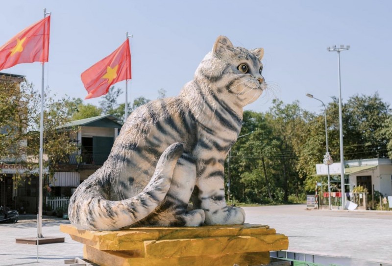 Chiêm ngưỡng linh vật Mèo năm Quý Mão 2023 tại các địa phương