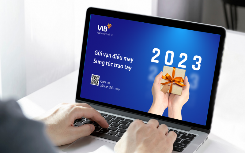 Nhận ngay hàng ngàn giải thưởng tiền mặt khi giao dịch tại VIB dịp Tết 2023