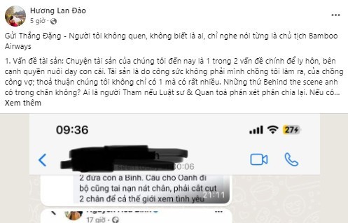 Bà Đào Lan Hương khẳng định tài sản không phải chỉ riêng chồng làm ra!