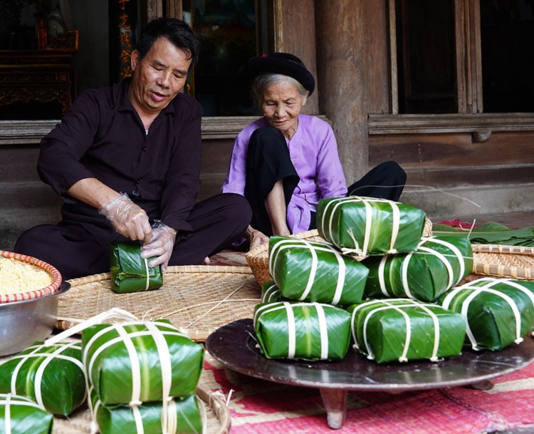 Hương vị bánh chưng ngày Tết