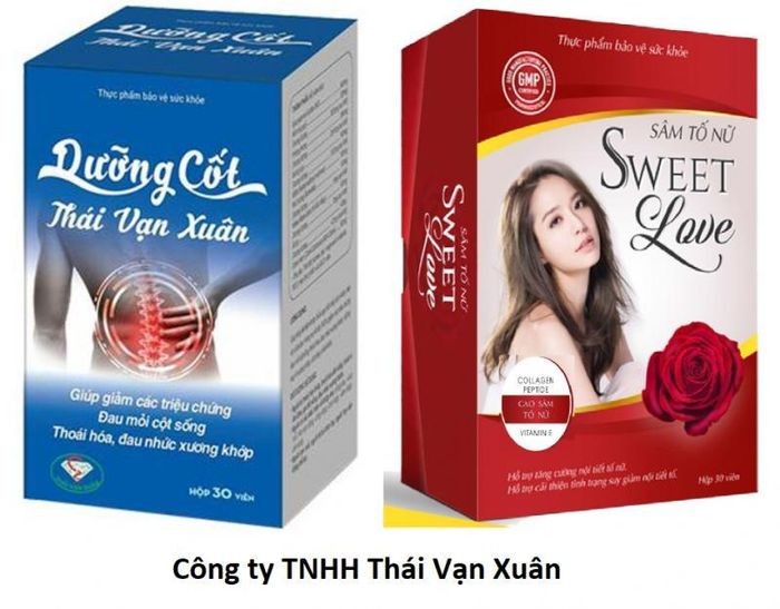 Người tiêu dùng cần cẩn thận với Sâm tố nữ Sweet Love, Dưỡng cốt Thái Vạn Xuân