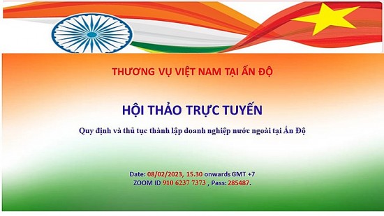 moi tham du webinar ve thanh lap doanh nghiep tai an do ngay 0822023