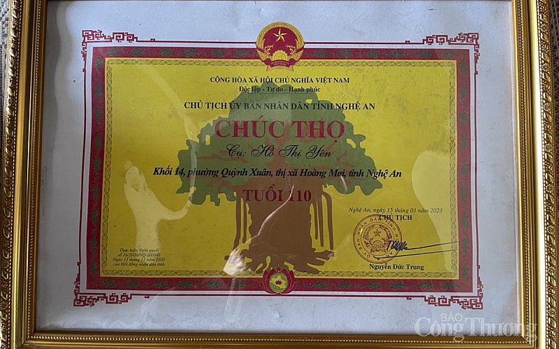 Cụ bà 110 tuổi ở Nghệ An tiết lộ bí quyết sống lâu