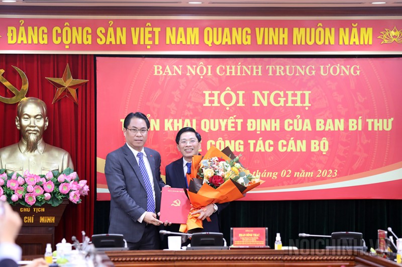 Ban Nội chính Trung ương có tân Phó Trưởng Ban