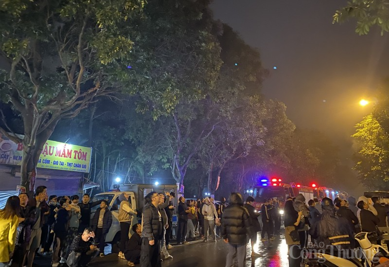 Thông tin ban đầu về vụ cháy tại khu chung cư HH3C Linh Đàm đêm 2/2 Thông tin ban đầu về vụ cháy tại khu chung cư HH3C Linh Đàm đêm 2/2
