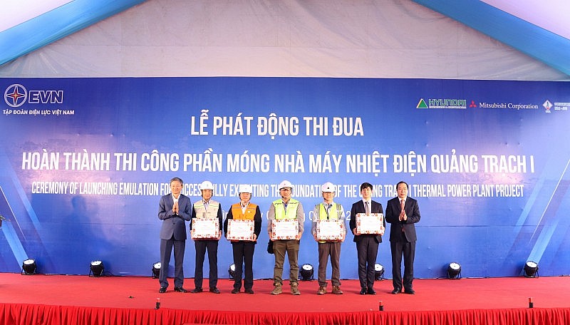 EVN phát động thi đua nhà máy Nhiệt điện Quảng Trạch I