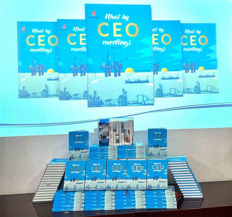 Petrovietnam tổ chức ra mắt sách Nhật ký CEO Meetings