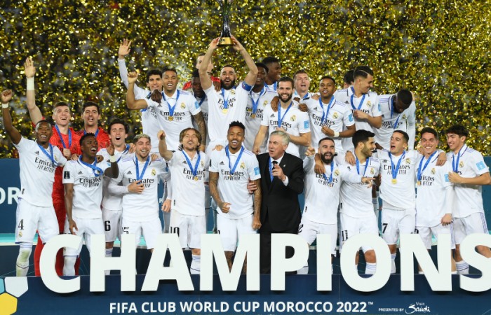 Real Madrid lần thứ 5 vô địch FIFA Club World Cup sau trận cầu có 8 bàn thắng