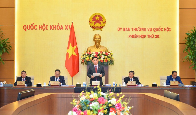 Khai mạc phiên họp thứ 20 của Ủy ban Thường vụ Quốc hội