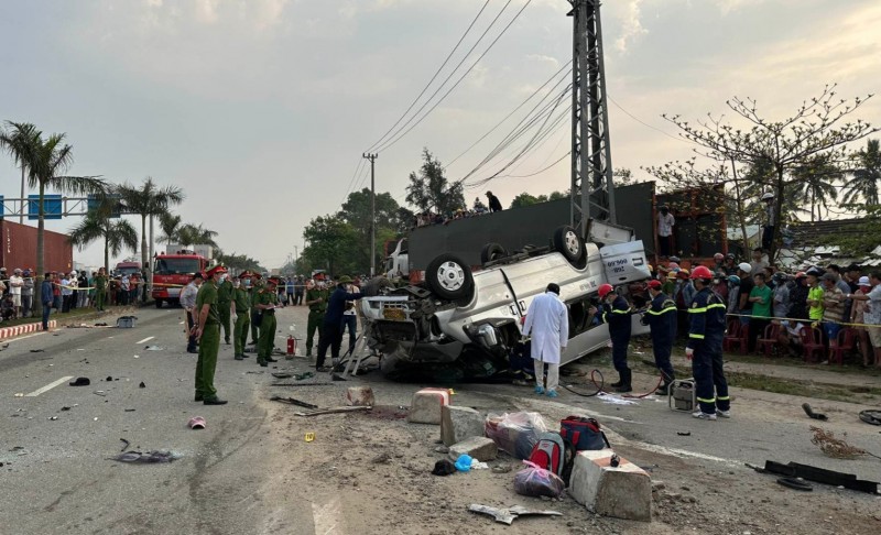 Thêm 1 nạn nhân tử vong trong vụ tai nạn nghiêm trọng ở Quảng Nam