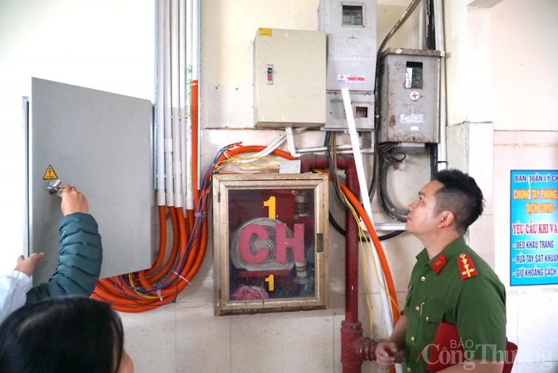 Đà Nẵng: Kiểm tra công tác phòng cháy chữa cháy ở các chợ truyền thống