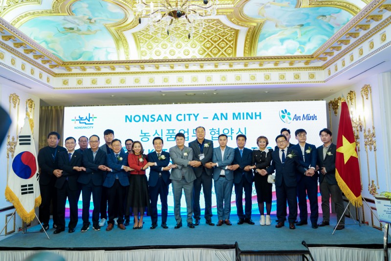 Thành phố Nonsan Hàn Quốc và 2 doanh nghiệp Việt Nam hợp tác xuất khẩu nông sản