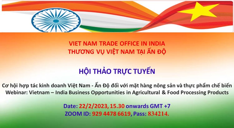 Mời tham dự kết nối giao thương Việt Nam