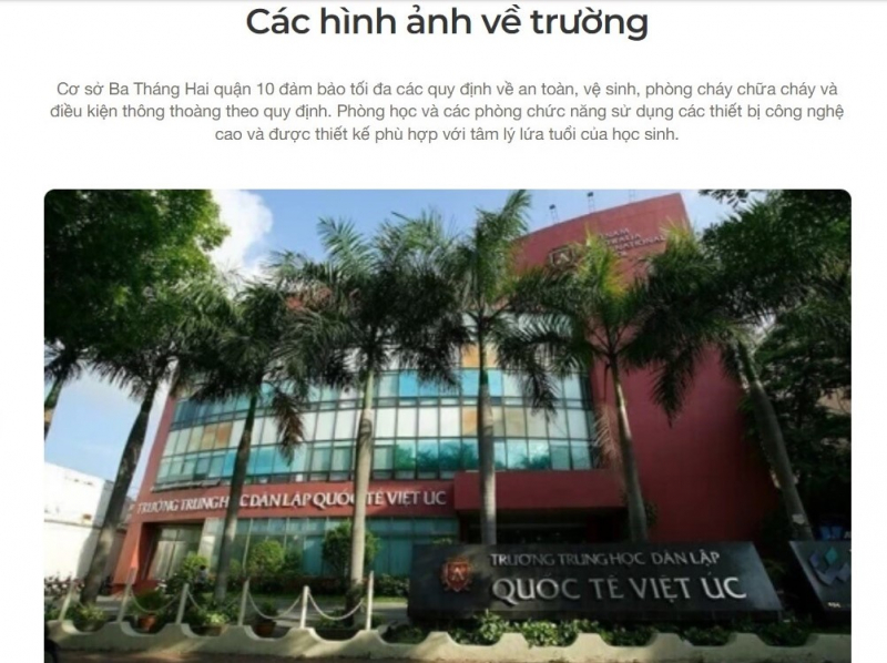 Ma trận trường quốc tế thật, giả quảng cáo mập mờ tại TP. Hồ Chí Minh