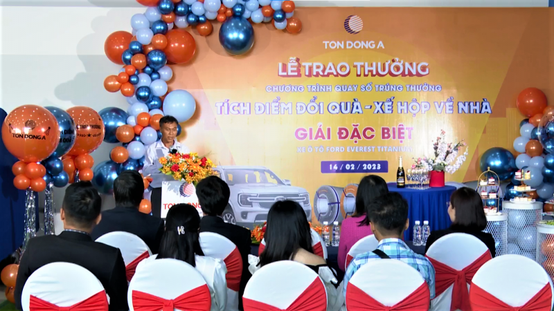 Hành trình trao giải Chương trình quay số trúng thưởng của Tôn Đông Á