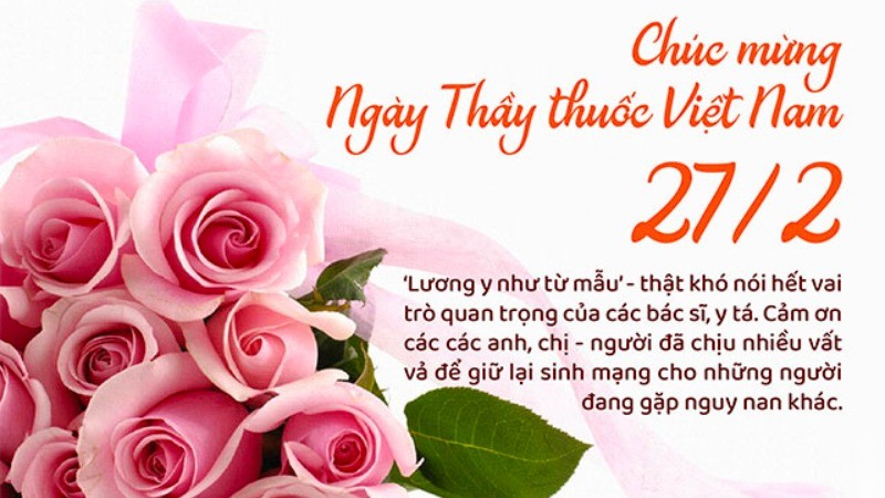 50 lời chúc ngày Thầy thuốc Việt Nam 27/2 đầy ý nghĩa, sâu sắc