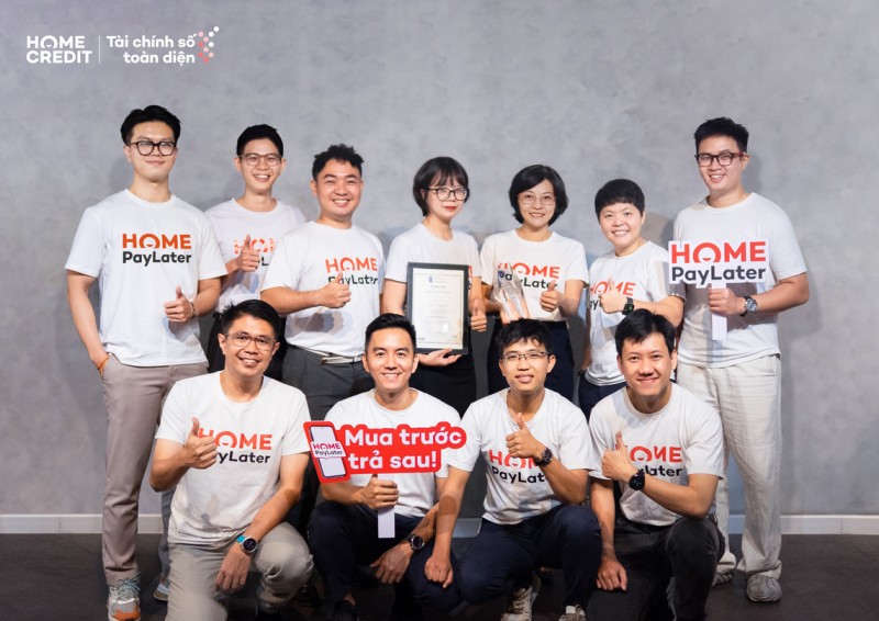 Sản phẩm mua trước trả sau Home PayLater đoạt giải thưởng quốc tế
