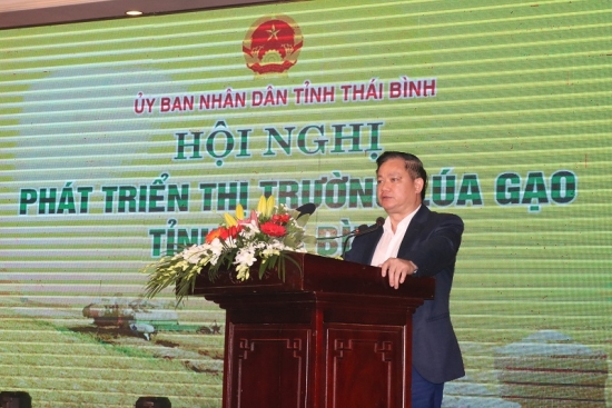 Thái Bình đẩy mạnh xúc tiến thương mại tiêu thụ sản phẩm lúa gạo