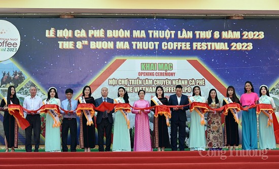 khai mac hoi cho trien lam chuyen nganh ca phe lan thu 8