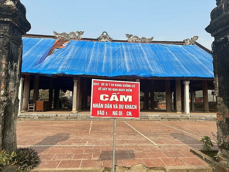 Đình Đông Môn gần 400 năm tuổi ở tỉnh Thanh Hóa xuống cấp, bao giờ được trùng tu ?