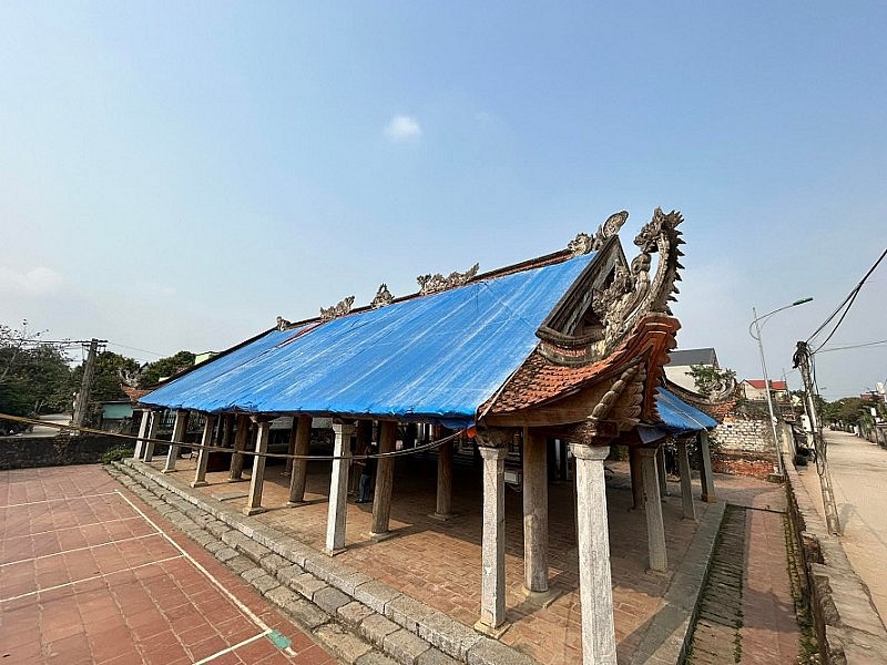 Đình Đông Môn gần 400 năm tuổi ở tỉnh Thanh Hóa xuống cấp, bao giờ được trùng tu ?