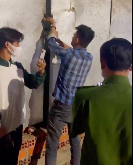 khoi to vu an hinh su vu chu cong trinh xay dung trai phep nhot can bo kiem tra