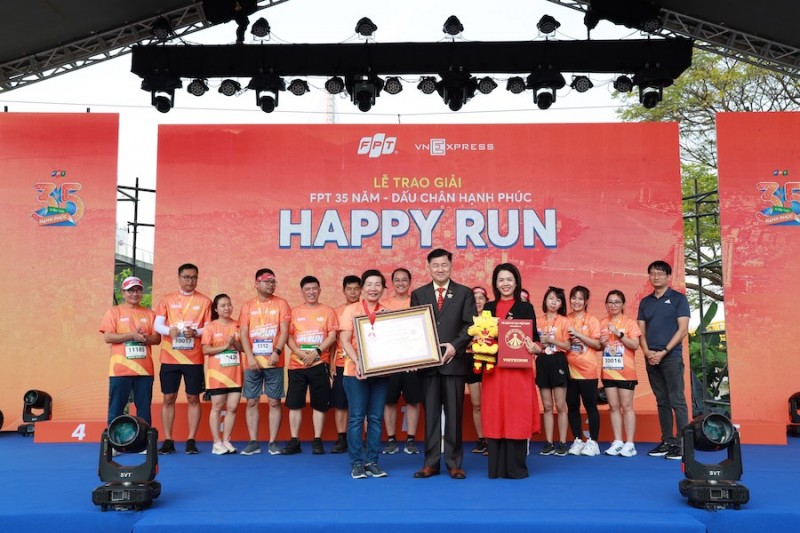 3.500 người tham gia giải chạy Happy Run gây quỹ cho trẻ em nghèo