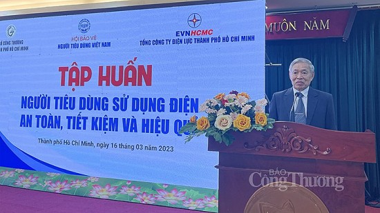 Tập huấn “Người tiêu dùng sử dụng điện an toàn, tiết kiệm và hiệu quả”