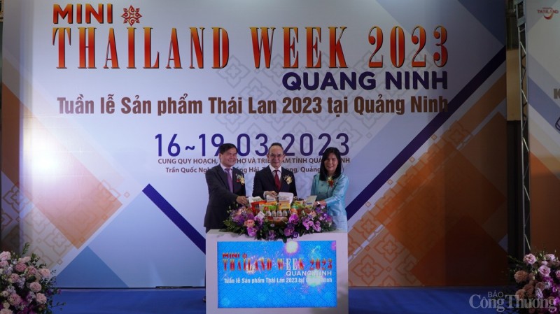 Tuần lễ sản phẩm Thái Lan 2023 tại Quảng Ninh hút khách trong ngày đầu diễn ra